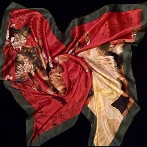 “Moulin Rouge, The Dance” Classic 100% Silk Scarf